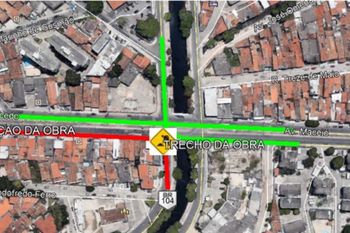 Trânsito no Poço sofrerá alterações nesta terça