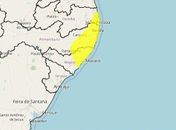 Inmet emite novo alerta amarelo para acumulado de chuvas em Maceió e mais 48 municípios de AL