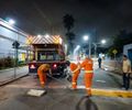 SETRAND inicia sinalização das vias asfaltadas em Palmeira com apoio da Prefeitura

