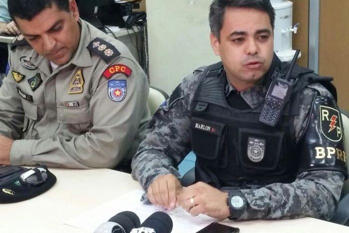 Tenente-coronel Marlon Araújo, da RP