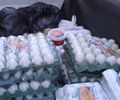 Carnes, ovos e laticínios estragados: operação apreende 100 kg de alimentos na Ponta Verde 