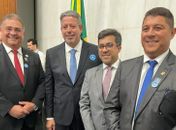Prefeito George Clemente prestigia posse do deputado Arthur Lira e do senador Renan Filho