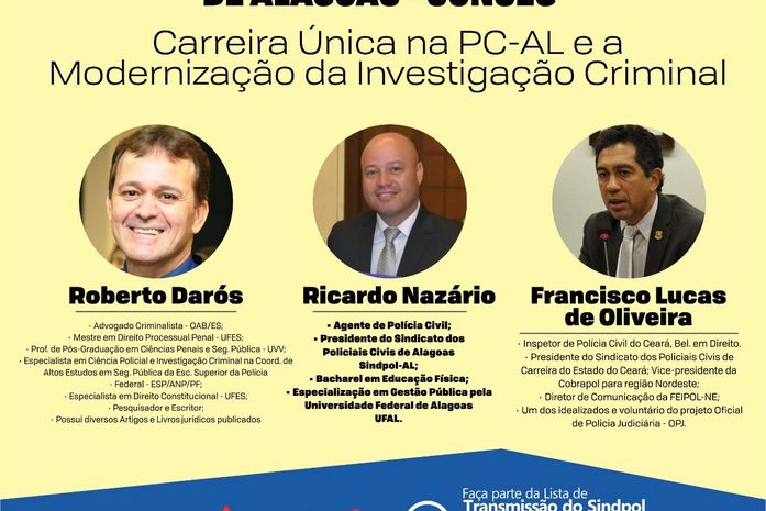 Sindpol fará apresentação da Carreira Única ao Conseg nesta segunda