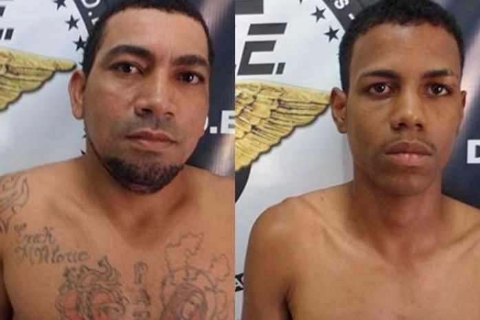 Dois acusados de homicídio e roubo são presos