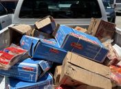 1,5 tonelada de alimentos vencidos é apreendida em mercadinho na Levada, em Maceió