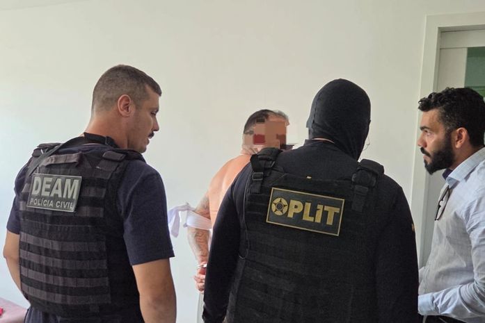 Foragido da Paraíba é preso em Maceió por perseguir e tentar matar influenciadora, sua ex-companheira