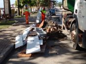 Sudes recolhe mais de 420 toneladas de resíduos em bairros afetados pelas chuvas