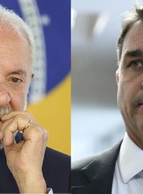 Flávio Bolsonaro aparece à frente de Lula em São Paulo, aponta pesquisa