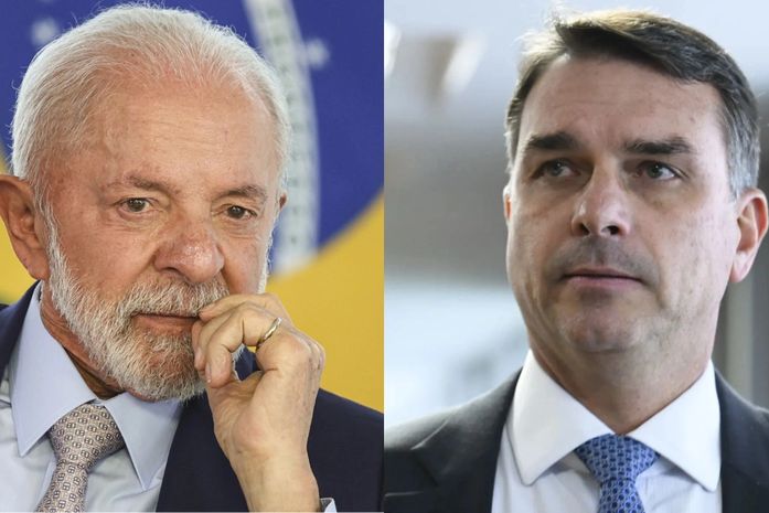 Flávio Bolsonaro aparece à frente de Lula em São Paulo, aponta pesquisa