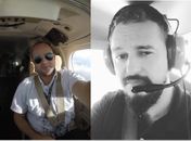 Os pilotos Gabriel Farias e Linaldo Rodrigues.