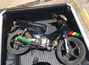 Ciclomotor utilizado nos atropelamentos