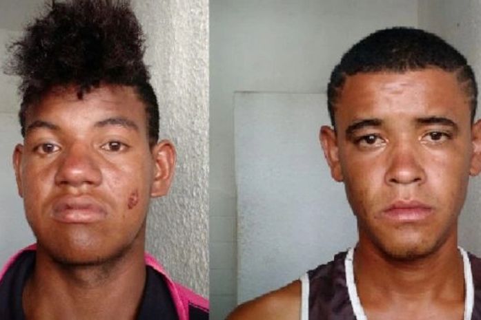 José Almir da Silva Ramos (esq) e Wellington Gomes da Silva (dir)