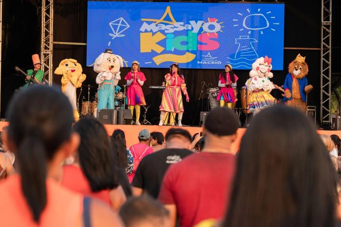 Festival Massayó Kids marcou fim de semana com alegria, diversão e brincadeiras