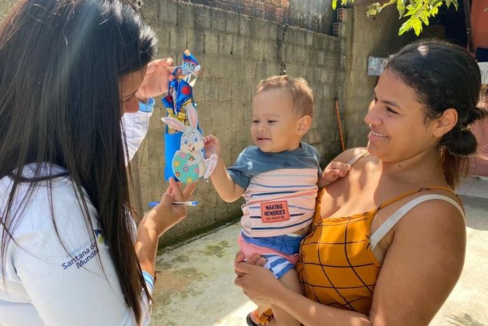 Assistência Social de Santana do Mundaú celebra a Páscoa com crianças e jovens