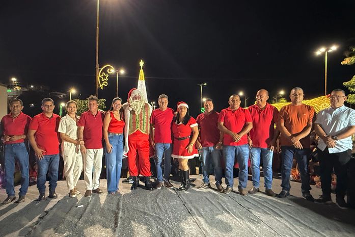 Um Encanto de Natal: Prefeitura de Branquinha realiza abertura do evento