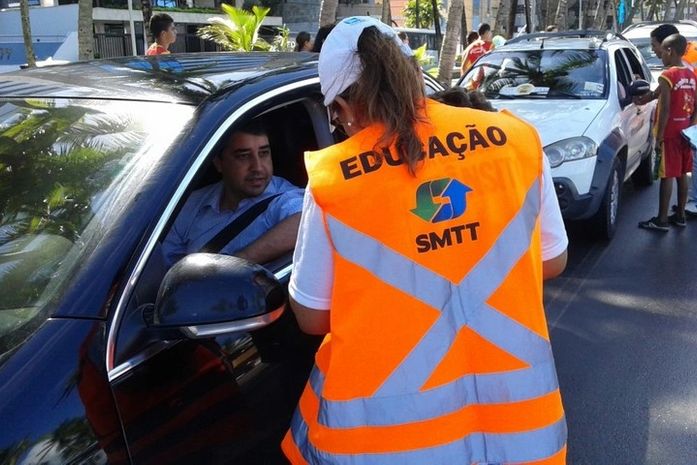 Ação educativa da SMTT