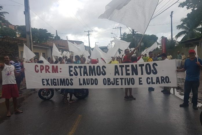 Protesto no Mutange