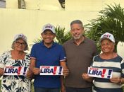 Arthur Lira se reúne com Tia Júlia e Júlio Cezar e fecha aliança política para o Senado Federal