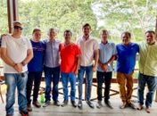 Geo Cruz recebe o vereador por Maceió João Catunda; encontro sinaliza provável reforço político na pré-candidatura de Geo à Federal