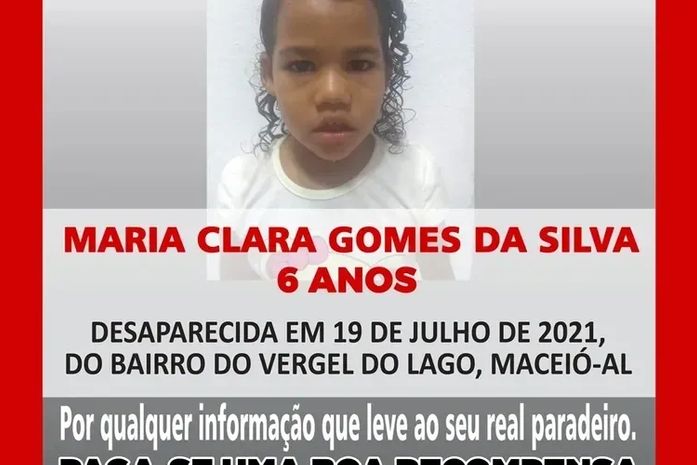 Por que a Inteligência Artificial não é usada, em Alagoas, para prevê a aparência atual de crianças desaparecidas, como Maria Clara? Ou, 780 dias sem Maria