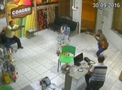 Imagem do suposto assaltante à sede da Coagro