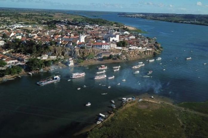 Procissão de Bom Jesus dos Navegantes, em Penedo.