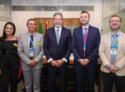 Brasília: atual prefeito e prefeito eleito 
representam Anadia em importante agenda
