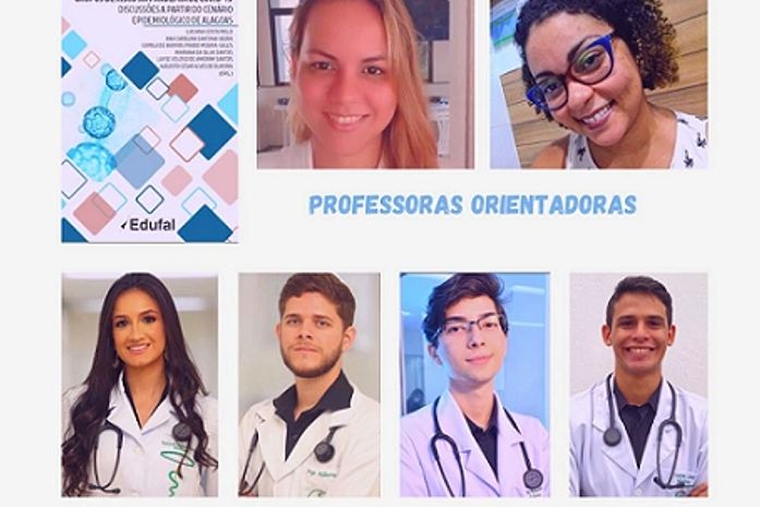 Alunos de Medicina Cesmac participam de importante livro sobre Grupos de Risco na Pandemia de Covid-19