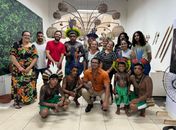 Biblioteca Pública Estadual Graciliano Ramos recebe visita dos indígenas Kariri-Xocó