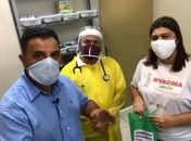 Prefeito anuncia a distribuição de kit de medicamentos para pacientes com síndromes gripais