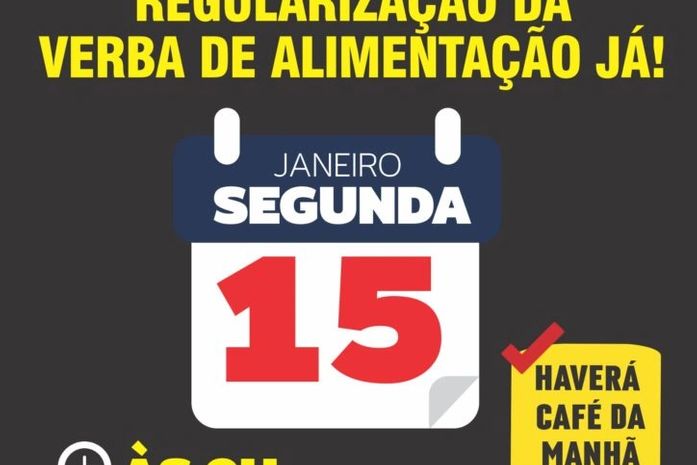 Sindpol realizará ato público pela regularização do pagamento da verba de alimentação nesta segunda