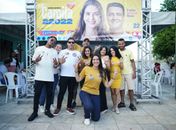 Camila lança campanha à vereadora com grande mobilização em Maceió