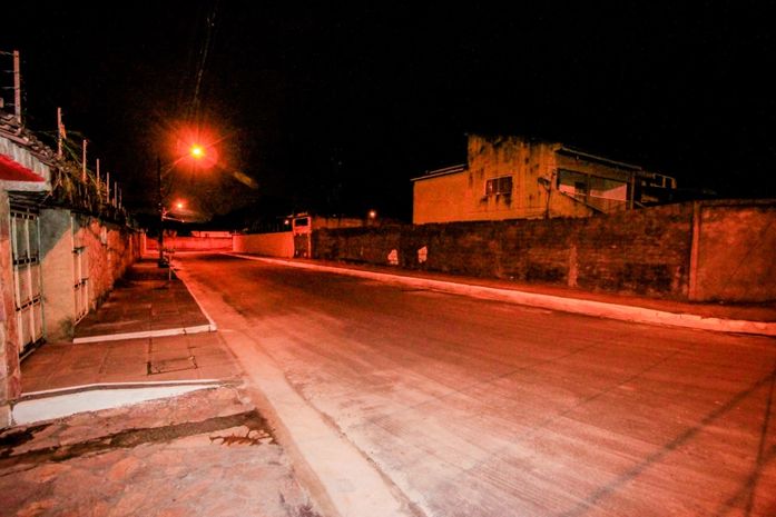 Entrega das ruas pavimentadas do Conjunto Inocoop