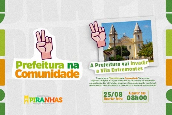 Prefeitura implanta programa que levará diversos serviços às comunidades de Piranhas