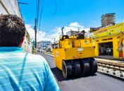 Rui Palmeira vistoria obras de recapeamento no Centro