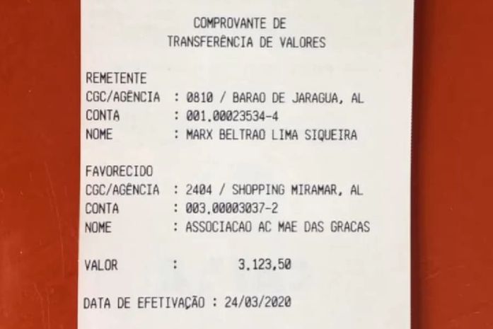 Em tempos de pandemia,deputado federal,Marx Beltrão, dá exemplo e doa metade do salário para abrigos de idos@s.