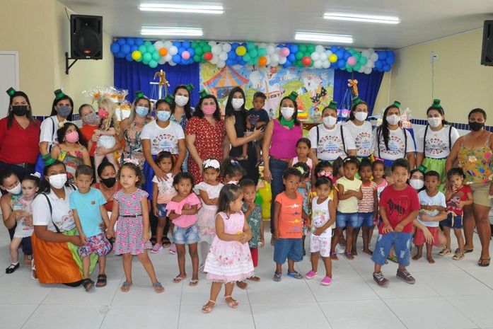 Criança Feliz: Assistência Social de Anadia promove confraternização para criançada do programa