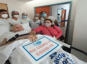 Após 138 dias internada com Covid-19, idosa de 75 anos tem alta no HE do Agreste