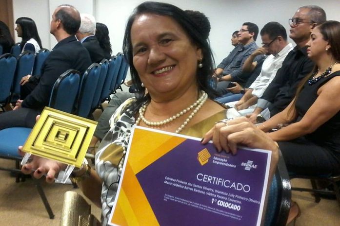 Projeto arapiraquense vence prêmio Sebrae de Educação Empreendedora