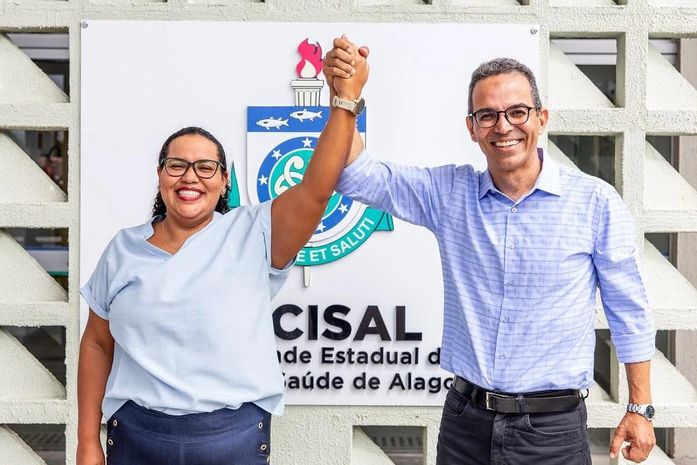 Uncisal realiza solenidade de posse da nova reitora Pollyanna Almeida e do vice-reitor Henrique Costa