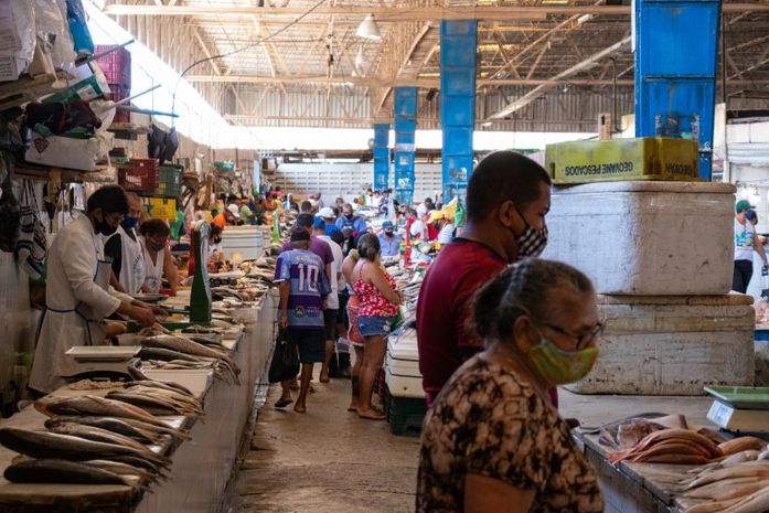Mercado da Produção: um dos pontos mais procurados para compras da Semana Santa (Foto: Victor Vercant)