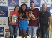 Feira de Adoção da Prefeitura de Maceió assegura lares para três animais