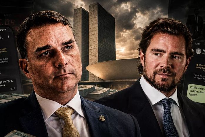 Flávio Bolsonaro e o filme! É bandidagem? Calma, pessoal! A culpa é do Lula!