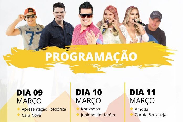 Atrações musicais prometem reunir gente de toda parte do Vale do Paraíba