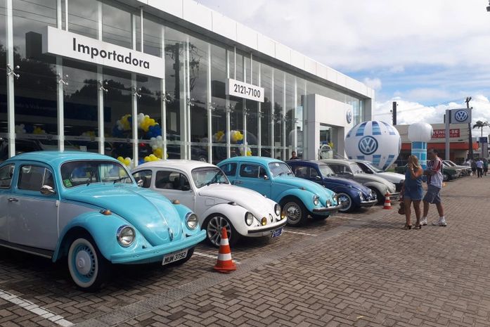 Dia do Fusca é comemorado com exposição gratuita de carros antigos, em Maceió