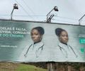 

O  outdoor do Conselho Regional de Medicina da Bahia  reforça o estereótipo racista, do ponto de vista estrutural- afirma a escritora Bárbara Carine
