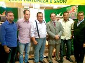 Vice Yale Fernandes na Feira dos Municípios com Luciano Barbosa