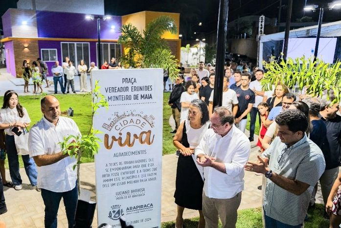 Ex-vereador é homenageado com entrega de espaço de convívio urbano em Arapiraca 