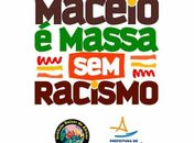 Vai ter  ala antirracista, no Domingo de carnaval em Maceió e  a camisa é de graça. É muito massa, né?
