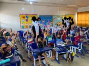Alunos voltam às aulas presenciais em Santana do Mundaú